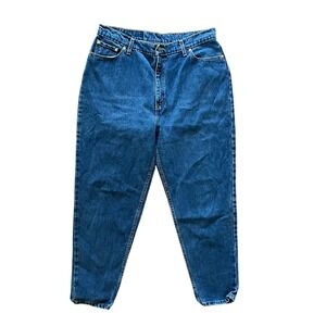 Levis 522 Vintage 90s High Rise Tapered Leg Blue Women's 18 Short
